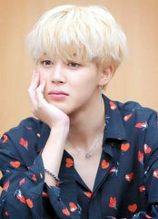 Jimin Silver ChimChim “ARMY” Necklace