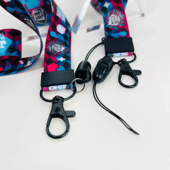V Layover Signature Lanyard