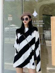 Bang Chan Striped Knit Sweater