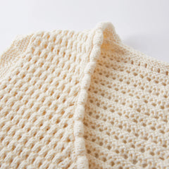 Gaeul Crochet Button Vest
