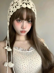 Sakura Crochet Flower Hat