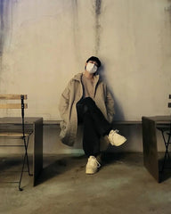 RM Sand Hooded Winter Coat