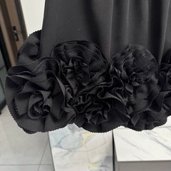 Gaeul 3D Floral Ruffle Skirt