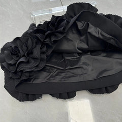 Gaeul 3D Floral Ruffle Skirt