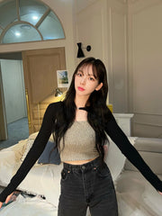 Karina Two-Piece Illusion Top