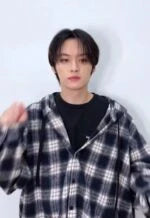 LeeKnow Plaid Hooded Shirt