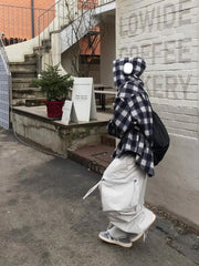 LeeKnow Plaid Hooded Shirt