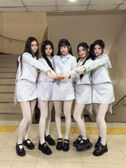 Minju Pearl Chain Platform Loafers