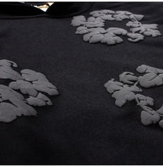 Jake Noir Cotton Wreath Hoodie