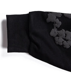 Jake Noir Cotton Wreath Hoodie