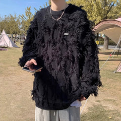 Jisung Tassel Knit Sweater