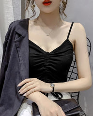 Ryujin Drawstring Crop Top