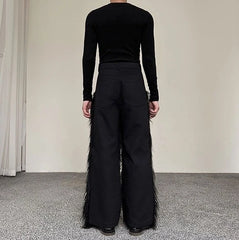 Kazuha Furry Casual Pants