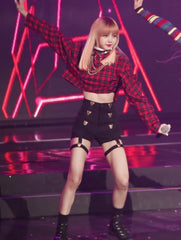 Lisa Leopard Strap Shorts