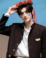 Sunghoon Noir Mandarin Blazer Jacket