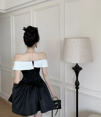 Irene Black Corset Dress