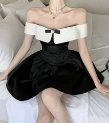 Irene Black Corset Dress
