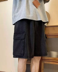 Jeongin Oversized Denim Shorts