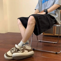 Jeongin Oversized Denim Shorts
