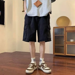 Jeongin Oversized Denim Shorts