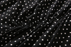 Rose Polka Dot Midi Dress