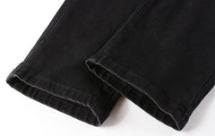 Jimin Noir Ripped Jeans
