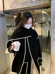 Lisa Shawl Wool Coat