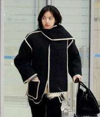 Lisa Shawl Wool Coat