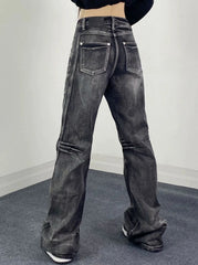 Karina Splicing Deconstructed Jeans