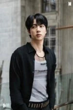 Jin Black Textured Long-Sleeve Shirt