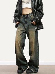 Winter Vintage Washed Jeans