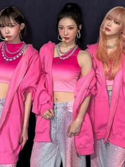Ningning Ombre Sparkly Jeans