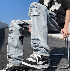 Yeonjun Patchwork Jeans