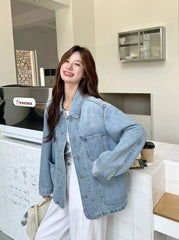Giselle Collared Denim Jacket