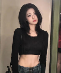 Ahyeon Retro Belted Denim Skort