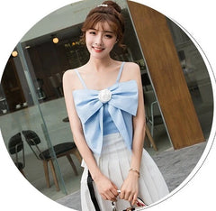 Jennie Ribbon Crop Top