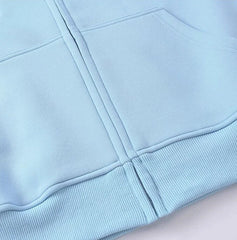 Hyein Blue Stars & Angel Hood Jacket