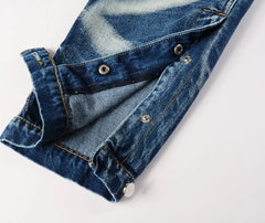 Jake Indigo Tie-Dye Denim Jeans