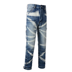 Jake Indigo Tie-Dye Denim Jeans