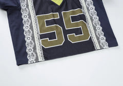 Jennie Varsity Lace Tee