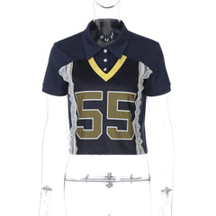 Jennie Varsity Lace Tee