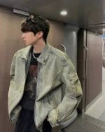 Seungmin Denim Zip Jacket