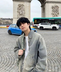 Seungmin Denim Zip Jacket