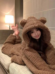 Sullyoon Bear Plush Pajama Set
