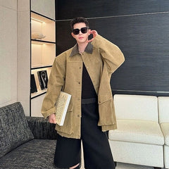 Kazuha Oversized Canvas Jacket