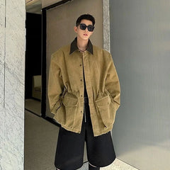 Kazuha Oversized Canvas Jacket