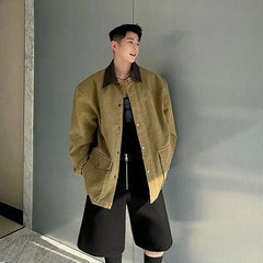 Kazuha Oversized Canvas Jacket