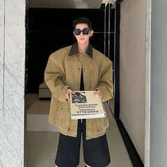 Kazuha Oversized Canvas Jacket