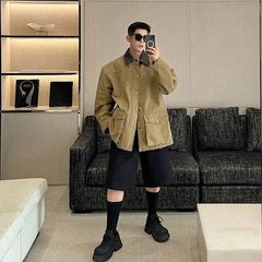 Kazuha Oversized Canvas Jacket