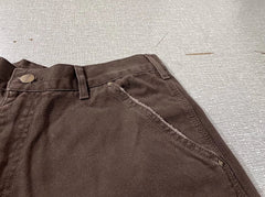 Taehyung Mocha Rivet Patch Pants